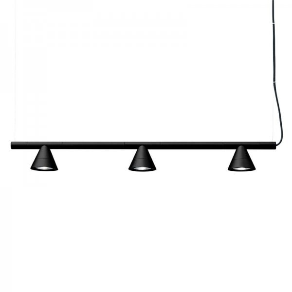 【AGO】「Probe pendant, spot, black」デザイン照明ペンダントライト　ブラック(W613×H64mm)