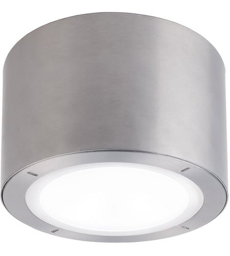 【Modern Forms】アメリカ・デザイン照明シーリングライト「Vessel」 LED ブラッシュドアルミニウム（Φ139×H96mm）