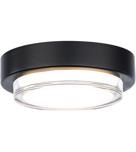 【Modern Forms】アメリカ・デザイン照明シーリングライト「Kind」 LED  ブラック（Φ203×H50mm）