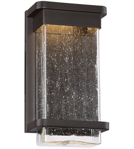 【Modern Forms】アメリカ・ デザイン照明 屋外用 ウォールランプ「Vitrine」 LED  ブロンズ（W165×D101×H304mm）