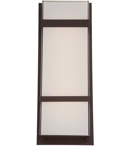 【Modern Forms】アメリカ・ デザイン照明 屋外用 ウォールランプ「Phantom」 LED  ブロンズ（W203×D101×H533mm）