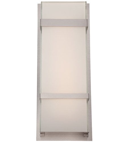 【Modern Forms】アメリカ・ デザイン照明 屋外用 ウォールランプ「Phantom」 LED  ステンレススチール（W203×D101×H533mm）