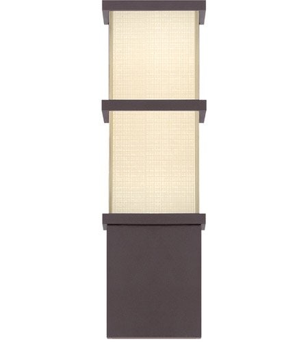 【Modern Forms】アメリカ・ デザイン照明 屋外用 ウォールランプ「Elevation」 LED  ブロンズ（W127×D76×H406mm）