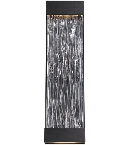 【Modern Forms】アメリカ・ デザイン照明 屋外用 ウォールランプ「Fathom」 LED  ブラック（W152×D66×H406mm）