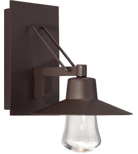 【Modern Forms】アメリカ・ デザイン照明 屋外用 ウォールランプ「Suspense」 LED  ブロンズ（W203×D254×H279mm）