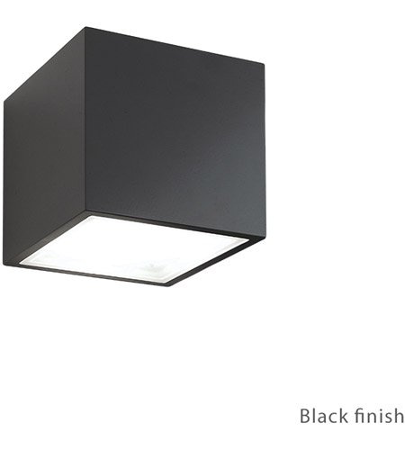 【Modern Forms】アメリカ・ デザイン照明 屋外用 ウォールランプ「Bloc」 LED  2灯　ブラック（W139×D152×H139mm）