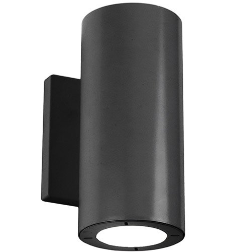 【Modern Forms】アメリカ・ デザイン照明 屋外用 ウォールランプ「Vessel」 LED  2灯　ブラック（W88×D101×H193mm）