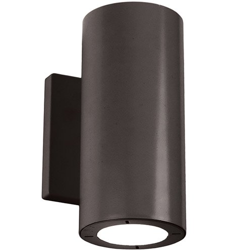 【Modern Forms】アメリカ・ デザイン照明 屋外用 ウォールランプ「Vessel」 LED  2灯　ブロンズ（W88×D101×H193mm）