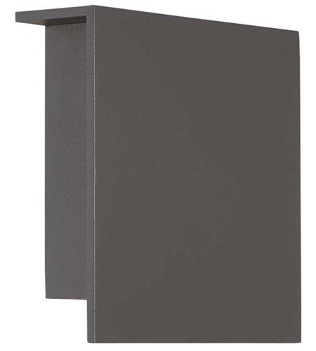 【Modern Forms】アメリカ・ デザイン照明 屋外用 ウォールランプ「Square」 LED  ブロンズ（W203×D63×H203mm）