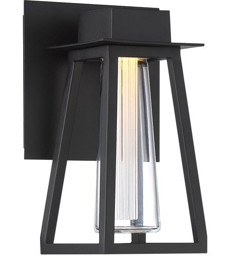 【Modern Forms】アメリカ・ デザイン照明 屋外用 ウォールランプ「Avant Garde」 LED  ブラック（W143×D133×H228mm）