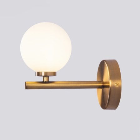 【リーズナブル】ガラスボールシェード ウォールライト1灯（W100×D175×H160mm） ウォールライト・ブラケットライト