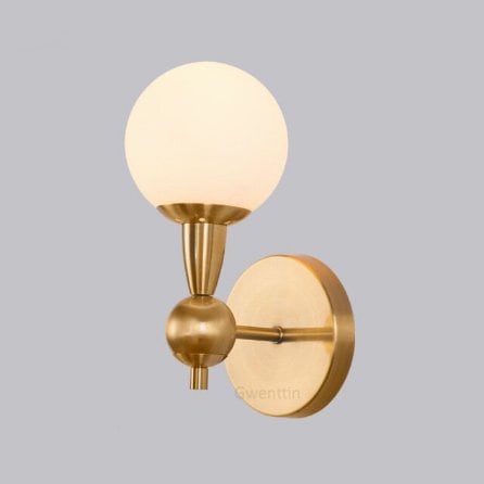 【リーズナブル】ガラスボールシェード ウォールライト1灯（W150×D200×H300mm） ウォールライト・ブラケットライト