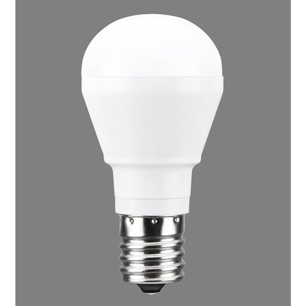 【国内メーカー】【ＬＥＤ電球】 ミニクリプトン電球 口金E17（Φ35×69mm）電球色（2700K）※調光不可