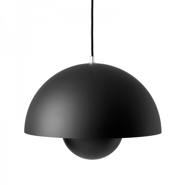 【&Tradition】デンマーク・北欧デザイン照明「Flowerpot VP7 pendant matt black」ペンダントライト(Φ370×H270mm)