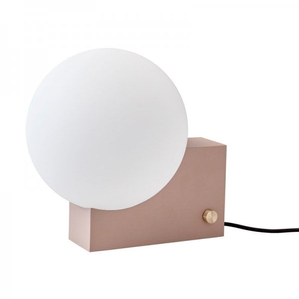 【&Tradition】デンマーク・北欧デザイン照明「Journey SHY1 lamp」テーブルランプ クレイ(W180×D260×H240mm)