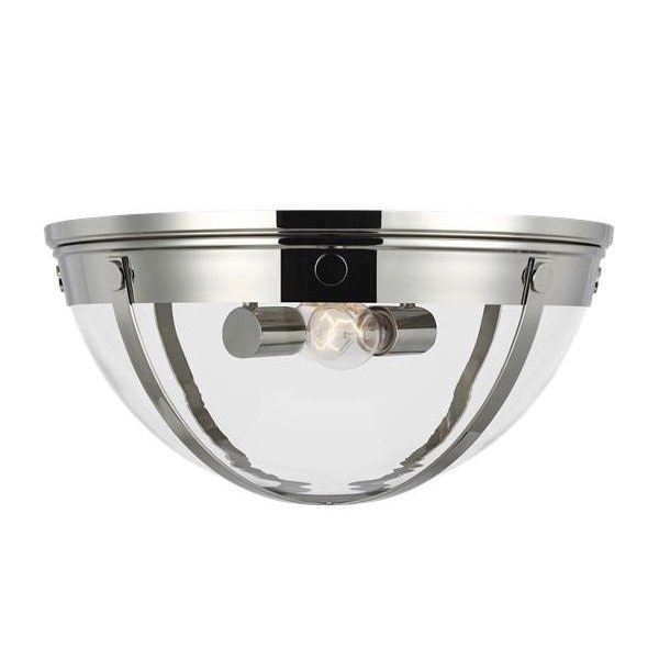 【GENERATION LIGHTING】アメリカ・シーリングライト「Logan」2灯（W420×H220mm）