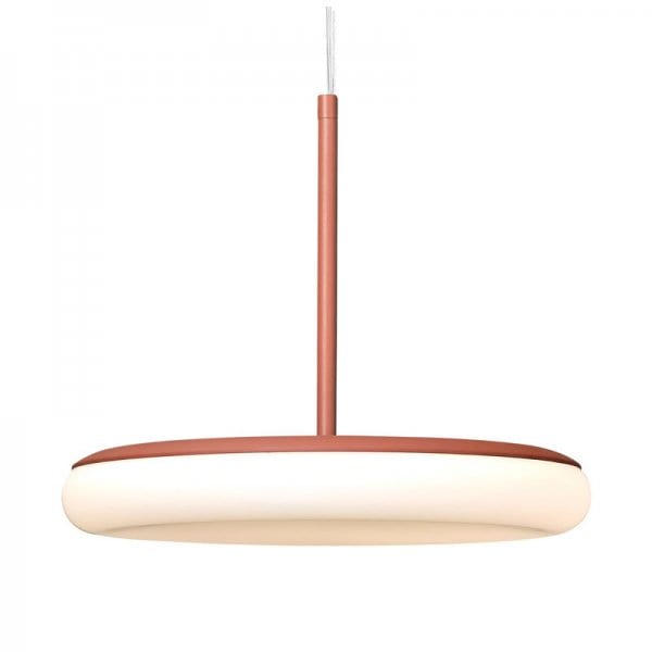 【AGO】「Mozzi pendant, large, terracotta」デザイン照明ペンダントライト テラコッタ(Φ440×H366mm)