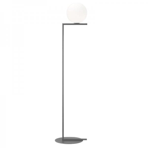 【Flos】「IC F1 floor lamp, black」デザイン照明フロアランプ ブラック(Φ275×H1350mm)