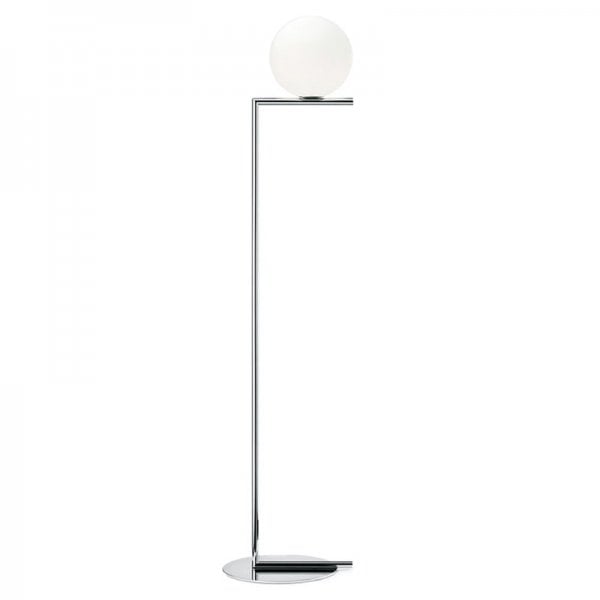 【Flos】「IC F1 floor lamp, chrome」デザイン照明フロアランプ クローム(Φ275×H1350mm)
