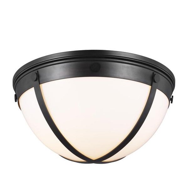 【GENERATION LIGHTING】アメリカ・シーリングライト「Logan」2灯（W440×H220mm）