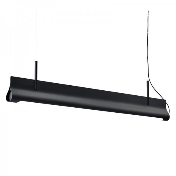 【AGO】「Pinch pendant, black」デザイン照明ペンダントライト　ブラック(W1250×H243mm)