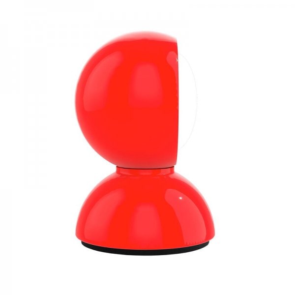 【Artemide】「Eclisse table ceiling lamp, red」デザイン照明テーブル／シーリングランプ レッド (Φ120×H180mm)