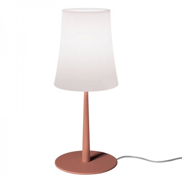 【Foscarini】「Birdie Easy table lamp, brick red」デザイン照明テーブルランプ  ブリックレッド(Φ170×H430mm)