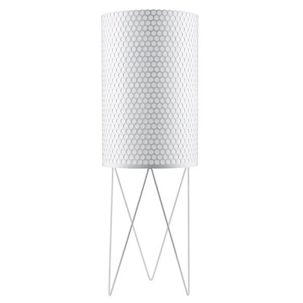 【GUBI】デンマーク・北欧デザイン照明「Pedrera floor lamp, white」フロアランプ ブラス-ホワイト(Φ390×H1130mm)