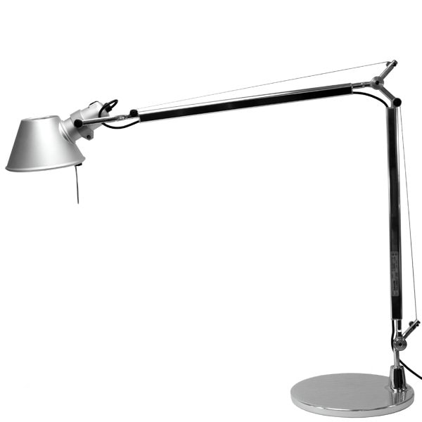 【Artemide】「Tolomeo LED table lamp, aluminium」デザイン照明テーブルランプ アルミニウム (Φ230×D780-1200×H645-1290mm)