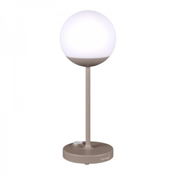 【Fermob】「Mooon! table lamp, nutmeg」デザイン照明テーブルランプ ナツメグ(Φ150×H410mm)
