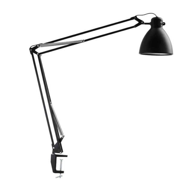 【Luxo】「L-1 desk lamp, black」テーブルランプ ブラック(Φ160×D1040mm)
