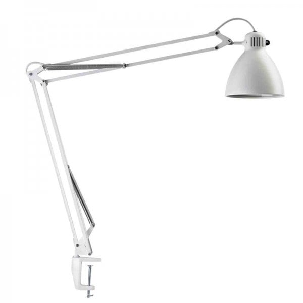 Luxo】「L-1 desk lamp, white」テーブルランプ ホワイト(Φ160×D1040mm