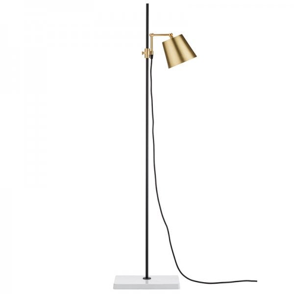 【Karakter】「Lab Light floor lamp, black - brass」フロアランプ  ブラック-ブラス(W175×D280×H1250mm)