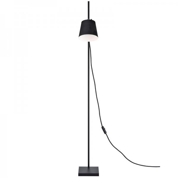 【Karakter】「Steel Lab Light floor lamp, black」フロアランプ  ブラック(W145×D232×H1250mm)
