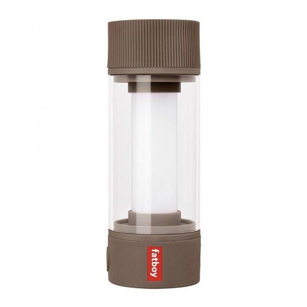 【Fatboy】「Tjoepke lamp, mud」ランタンランプ マッド(Φ60×H170mm)