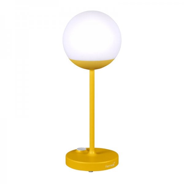 【Fermob】「Mooon! table lamp, honey」デザイン照明テーブルランプ ハニー(Φ150×H410mm)