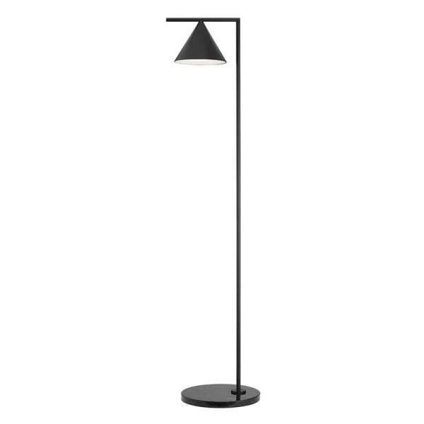 【Flos】「Captain Flint floor lamp, black」デザイン照明フロアランプ ブラック(W373×H1537mm)