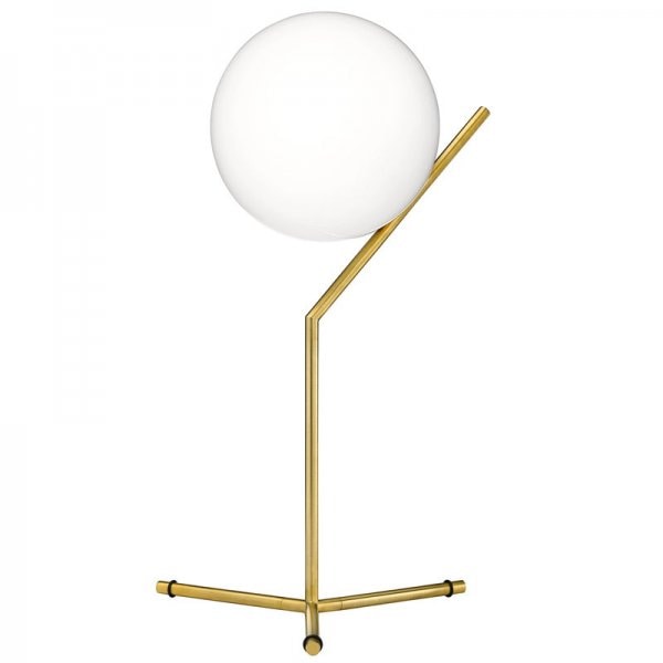 【Flos】「IC T1 table lamp, high, brass」デザイン照明テーブルランプ ハイ ブラス(Φ200×W321×H530mm)
