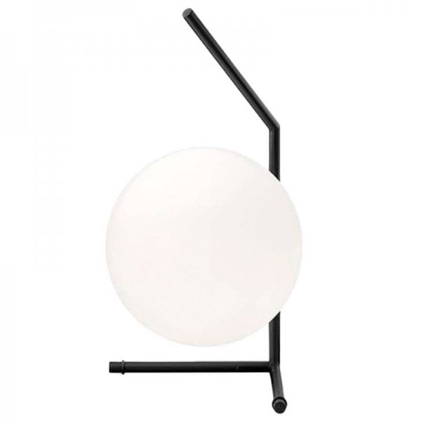 【Flos】「IC T1 table lamp, low, black」デザイン照明テーブルランプ ロー ブラック(Φ200×W176×H381mm)