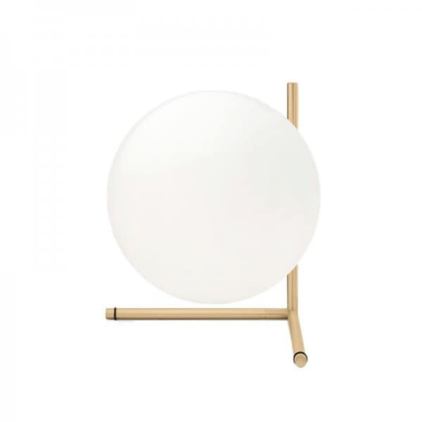 【Flos】「IC T2 table lamp, brass」デザイン照明テーブルランプ ブラス(Φ300×W282×H350mm)