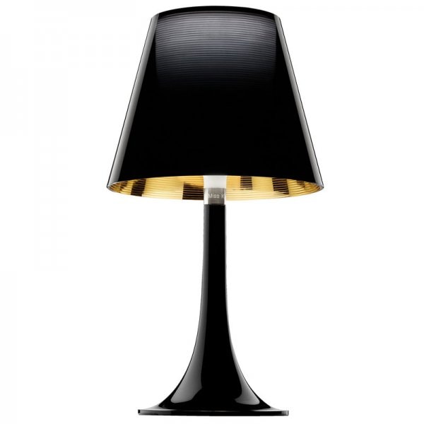 【Flos】「Miss K table lamp, black」デザイン照明テーブルランプ ブラック(Φ236×H432mm)