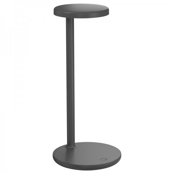 【Flos】「Oblique table lamp, 2700K, anthracite」デザイン照明テーブルランプ アントラシテ(Φ155×H350mm)