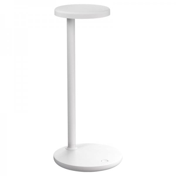 【Flos】「Oblique table lamp, 2700K, white」デザイン照明テーブルランプ ホワイト(Φ155×H350mm)