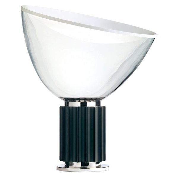 【Flos】「Taccia table lamp, black」デザイン照明テーブルランプ ブラック(Φ495×H645mm)