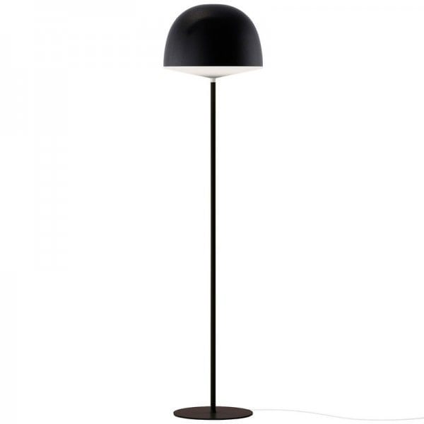 【FontanaArte】「Cheshire floor lamp, black」デザイン照明フロアランプ ブラック(Φ350×H1450mm)