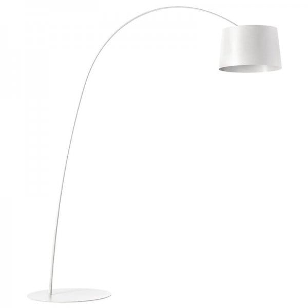 【Foscarini】「Twiggy Elle floor lamp, white」デザイン照明フロアランプ ホワイト(Φ600×H2590-2670mm)