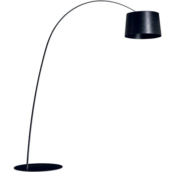 【Foscarini】「Twiggy floor lamp, black」デザイン照明フロアランプ ブラック(Φ460×H1950／2150mm)