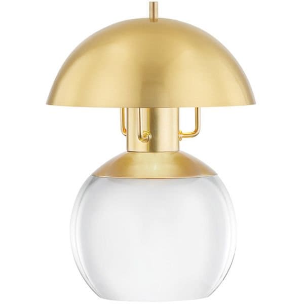 【HUDSON VALLEY】アメリカ・LED デザインテーブルランプ「BAYSIDE」1灯（W180×H270mm）