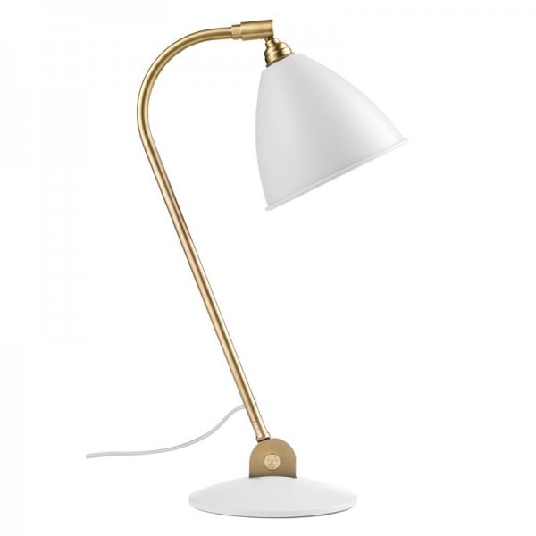 【GUBI】デンマーク・北欧デザイン照明「Bestlite BL2 table lamp」テーブルランプ ブラス-ソフトホワイト(Φ175×H500mm)