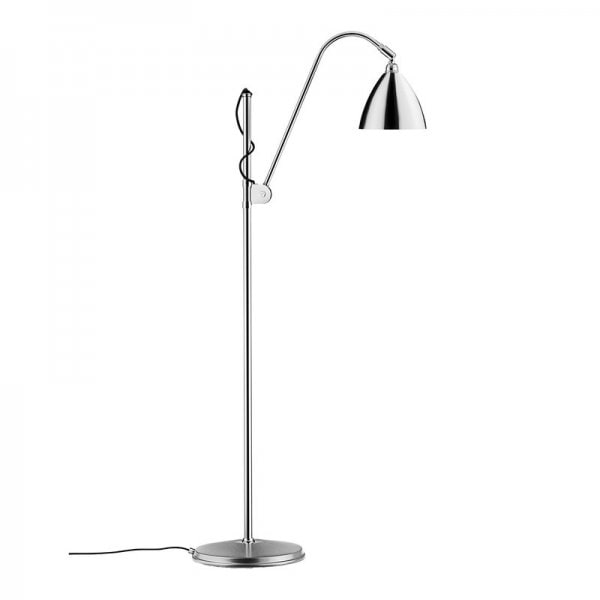 【GUBI】デンマーク・北欧デザイン照明「Bestlite BL3 floor lamp, S」フロアランプ クローム(H1130-1520mm)